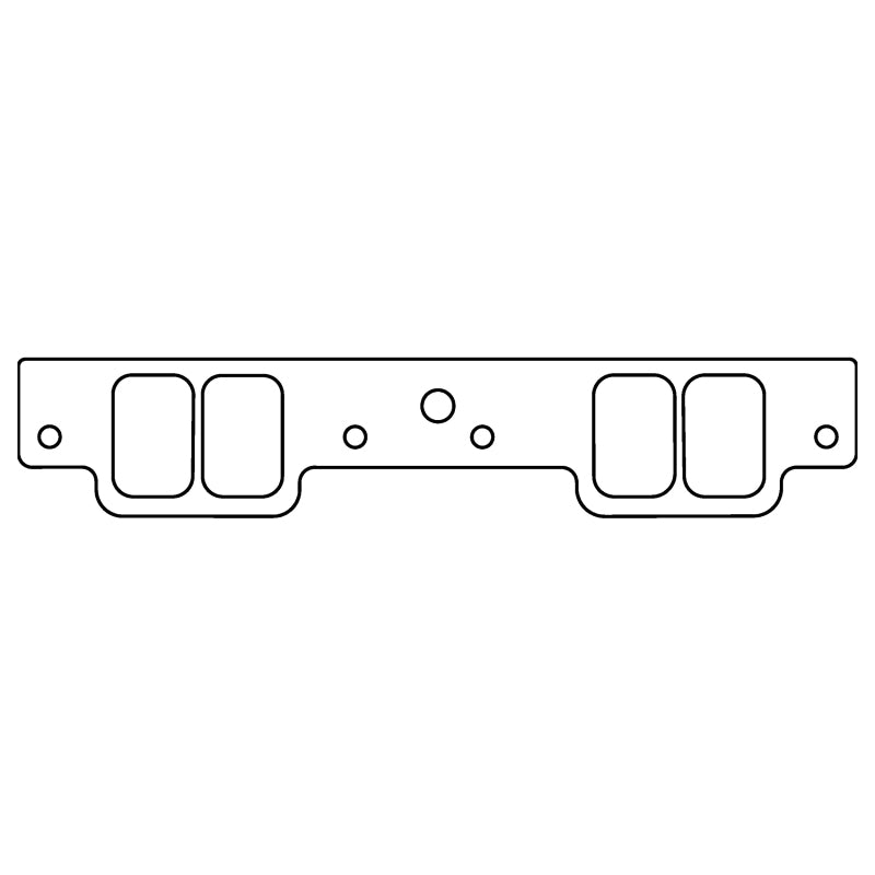 CG Intake Gaskets - Cometic Chevy Gen-1 Small Block V8 .039in Fiber Intake Manifold Gasket Set - Brodix GB 2000 Heads