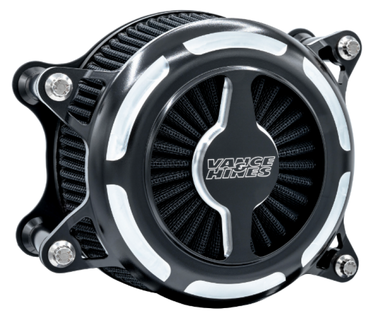 VAH Blade Air Intakes - Vance & Hines HD Multi Fit VO2 Blade Intake Black Contrast