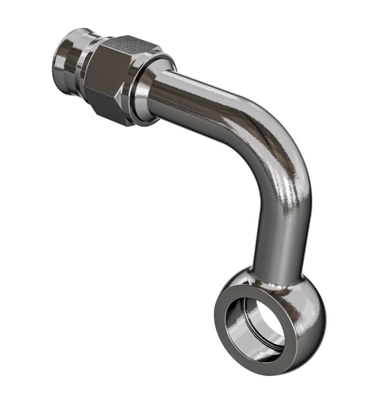 GR PWS Brake Line Fittings - Goodridge 90 Deg Side Banjo for 3/8 or M10 Bolt