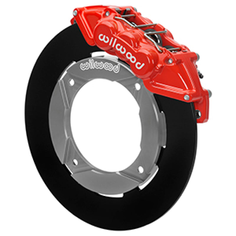 WIL UTV Big Brake Kits - Wilwood 2019 Polaris Turbo UTV6 Front Kit 11.25in - Red