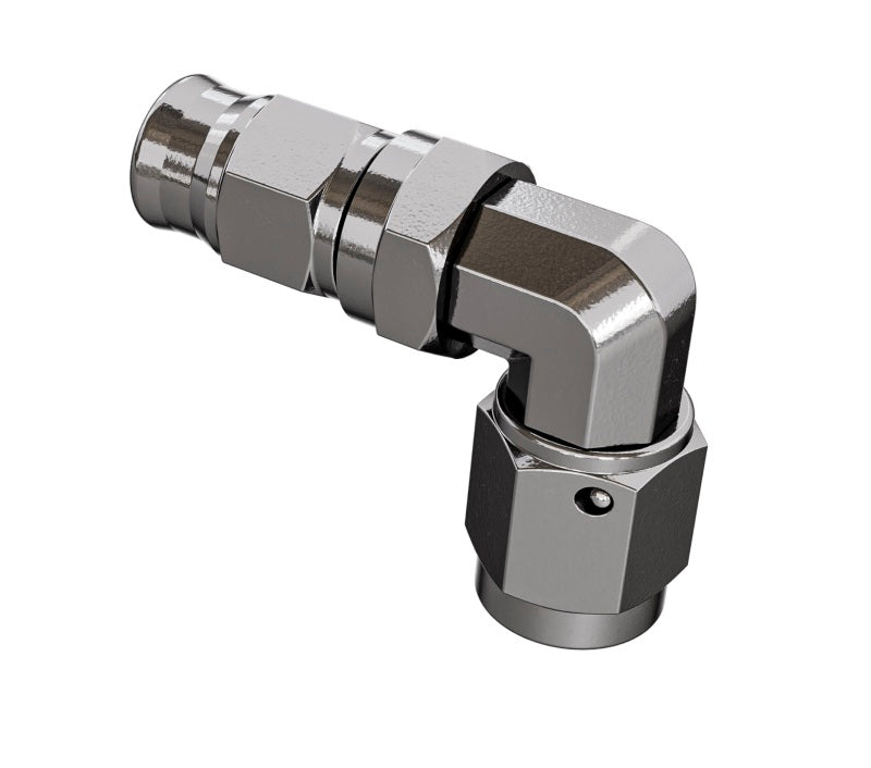 GR PWS Brake Line Fittings - Goodridge 90 Deg Forged Swivel Female for AN3 Fittings