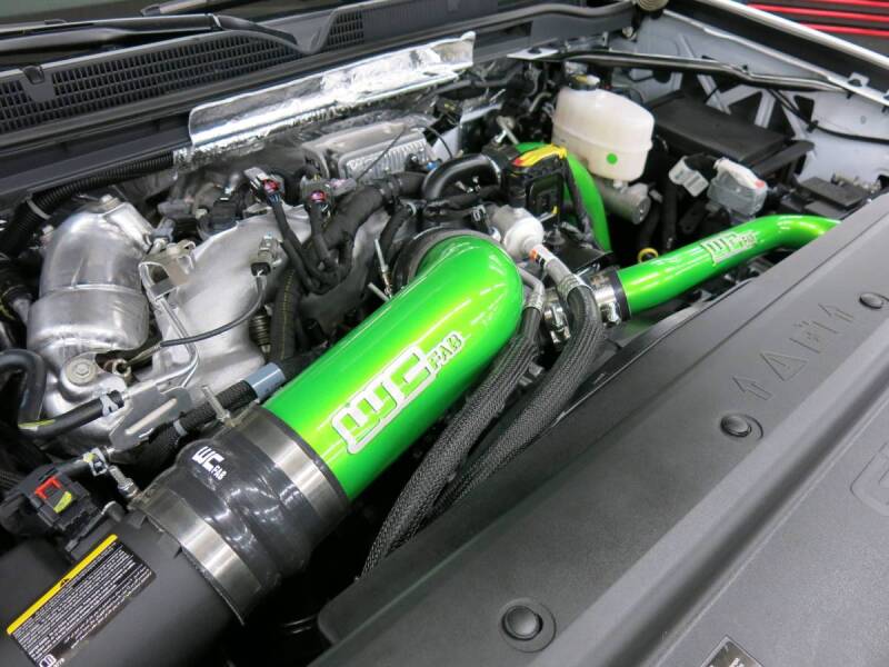 WCF Intake Pipe - Wehrli 17-19 Chevrolet 6.6L L5P Duramax 4in Intake Pipe (Use w/OEM Air Box) - Gloss White