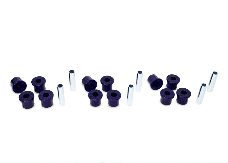 SPR Bushings - Leaf Spring - SuperPro 2015+ Ford F-150 Rear Leaf Spring & Shackle Bushing Kit