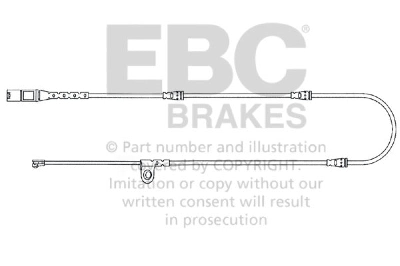 EBC Wear Leads - EBC 2010-2014 BMW X5 3.0L Turbo Front Wear Leads