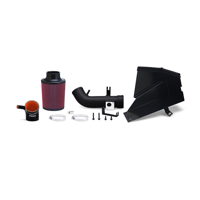 MM Air Intakes - Mishimoto 06-11 Honda Civic Si Performance Air Intake w/ Heat Shield - Wrinkle Black