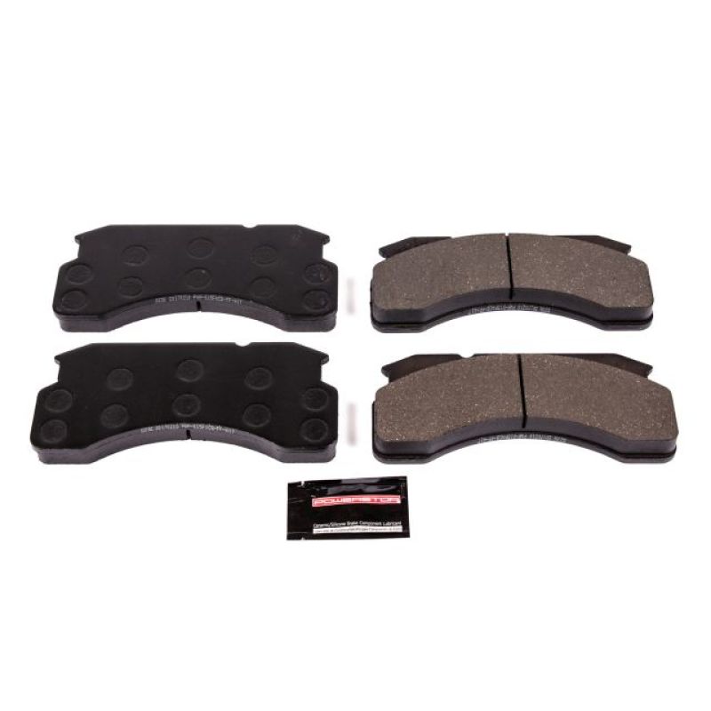 PSB Z36 Truck & Tow Brake Pads - Power Stop 84-89 Ford B600 Front Z36 Truck & Tow Brake Pads w/Hardware