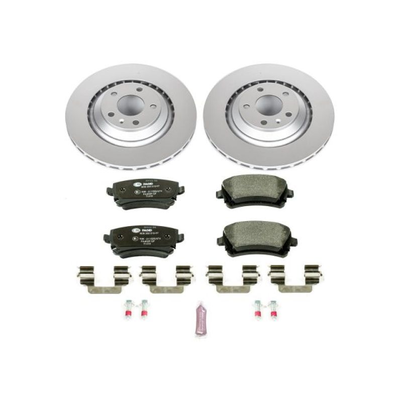 PSB Euro-Stop Kit - Power Stop 05-11 Audi A6 Quattro Rear Euro-Stop Brake Kit