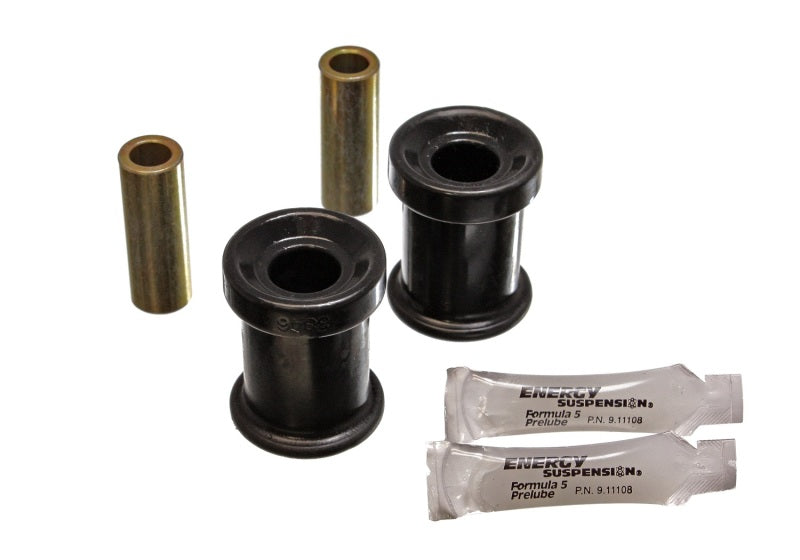 ES Cntrl Arm Bushings - Black - Energy Suspension 79-84 VW Rabbit / 83-87 Scirocco Black Rear Lower and Upper Control Arm Bushing Se