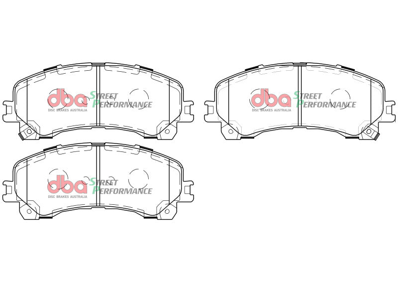 DBA SP Performance Brake Pads - DBA 18-19 Volkswagen Amarok Front SP Performance Brake Pads