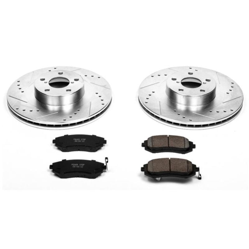 PSB Z23 Evolution Kit - Power Stop 05-06 Saab 9-2X Front Z23 Evolution Sport Brake Kit
