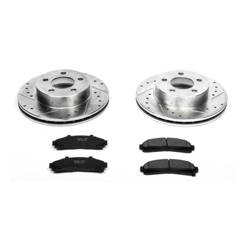PSB Z23 Evolution Kit - Power Stop 95-01 Ford Explorer Front Z23 Evolution Sport Brake Kit