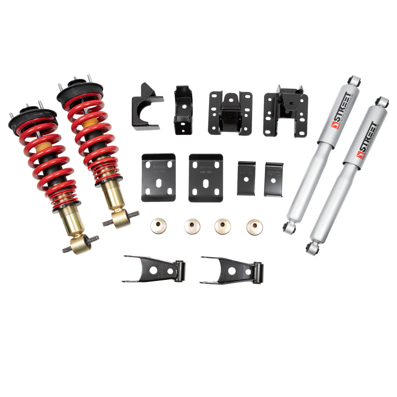 BT Coilover Kit - Belltech 14-18 Chevrolet Silverado/Sierra 1500 (All Cabs) Short Bed - Coilover Kit