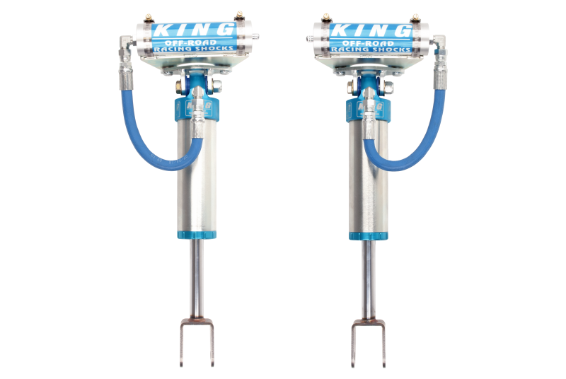 KIN 2.5 Shocks - King Shocks 2011+ Chevrolet Silverado 2500/3500 Front 2.5 Dia Remote Reservoir Shock (Pair)