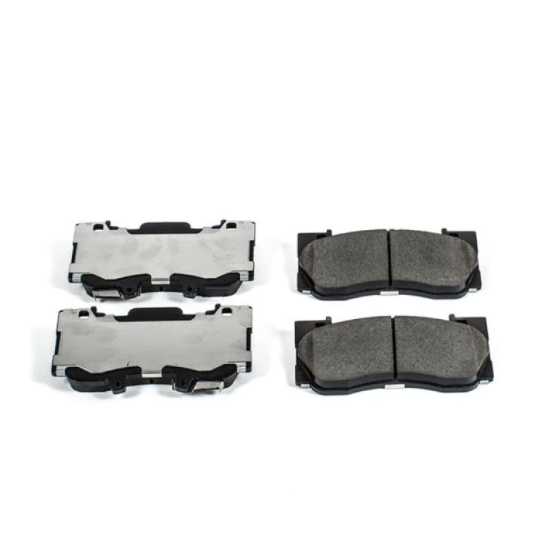 PSB Z26 Extreme Brake Pads - Power Stop 15-19 Ford Mustang Front Z26 Extreme Street Brake Pads w/Hardware
