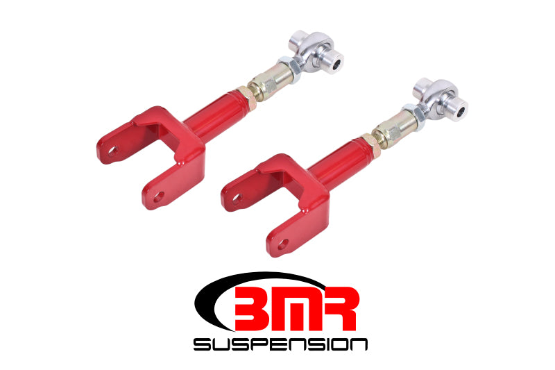 BMR Control Arms - BMR 68-72 A-Body Upper Control Arms On-Car Adj. Rod Ends - Red