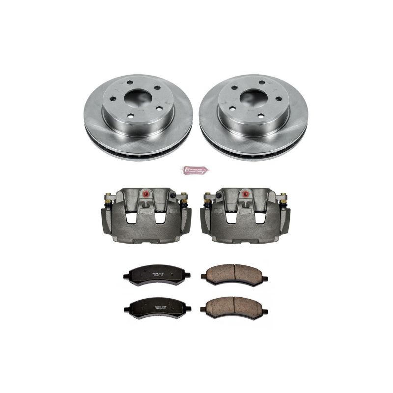 PSB Autospecialty Caliper - Power Stop 2011 Ram Dakota Front Autospecialty Kit w/Cals