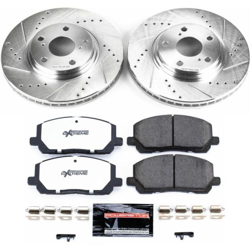 PSB Z36 Truck & Tow Kit - Power Stop 01-07 Toyota Highlander Front Z36 Truck & Tow Brake Kit