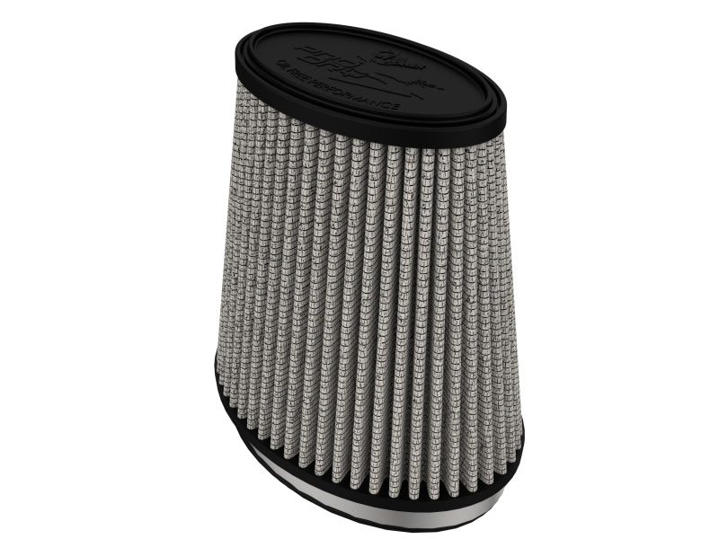 AFE Universal Pro Dry S Filter - aFe Magnum (3x4-3/4)in Flange ID x (4x5-3/4)in Base x (2-1/2x4-1/4) FLOW Pro DRY S Air Filter (Pair)