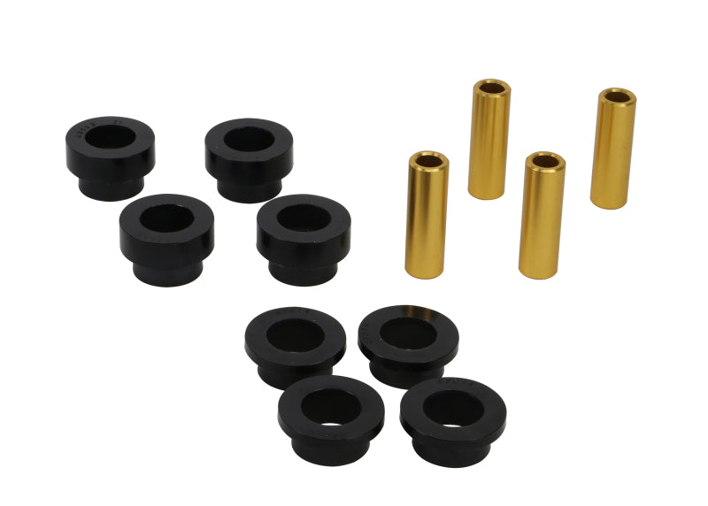 WL Camber Adj Kits - Whiteline 07+ Nissan Skylkine R35 GT-R AWD Front Camber Adj Kit-Upper C/Arm Bushes