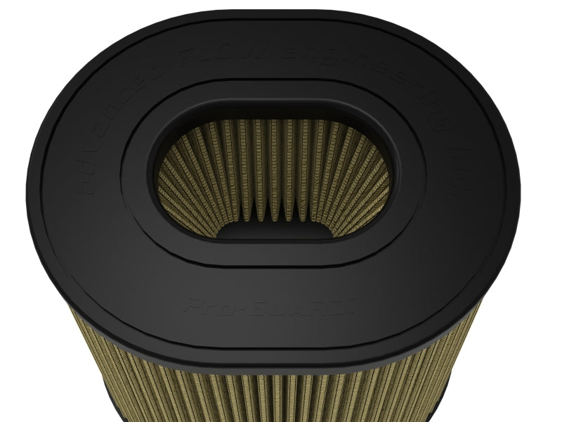 AFE Universal Pro-G 7 Filter - aFe Magnum FORCE Intake Air Filter w/Pro GUARD 7 4-1/2IN F x(8x6-1/2)IN B x(6-3/4x5-1/2)IN T x8IN