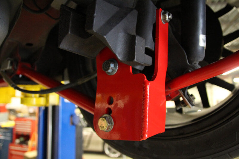 UMI Control Arm Mounts - UMI Performance 05-14 Ford Mustang Rear Control Arm Relocation Brackets- Bolt In