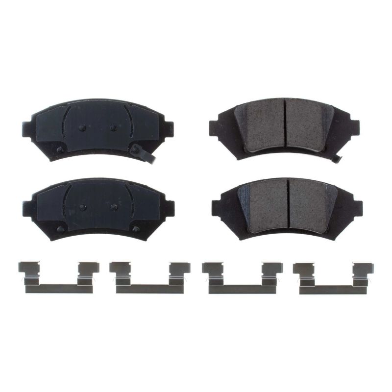 PSB Z17 Evolution Brake Pads - Power Stop 2005 Buick LeSabre Front Z17 Evolution Ceramic Brake Pads w/Hardware