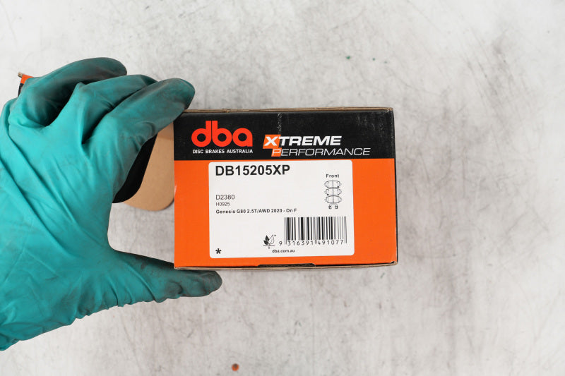 DBA XP Performance Brake Pads - DBA 2021+ Genesis G80 2.5T AWD XP Performance Front Brake Pads