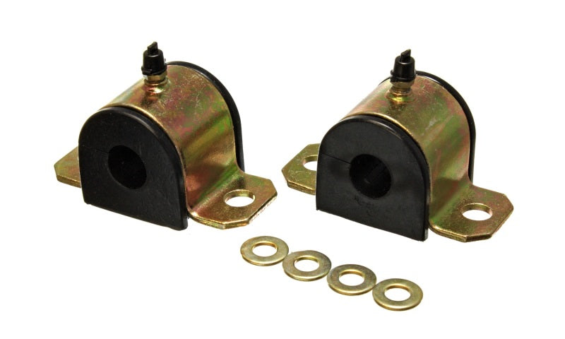 ES Sway Bar Bushings - Black - Energy Suspension 00-05 Toyota Celica Black 17.5mm Rear Sway Bar Frame Bushings (Greaseable Frame Bu