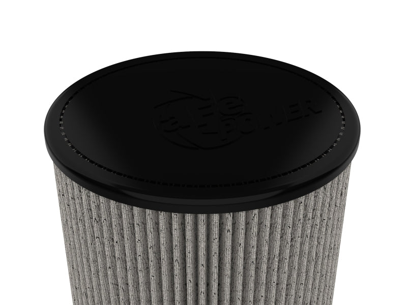 AFE Universal Pro Dry S Filter - aFe Black Series Replacement Filter w/ Pro 5R Media 4-1/2x3IN F x 6x5IN B x 5x3-3/4 Tx7IN H