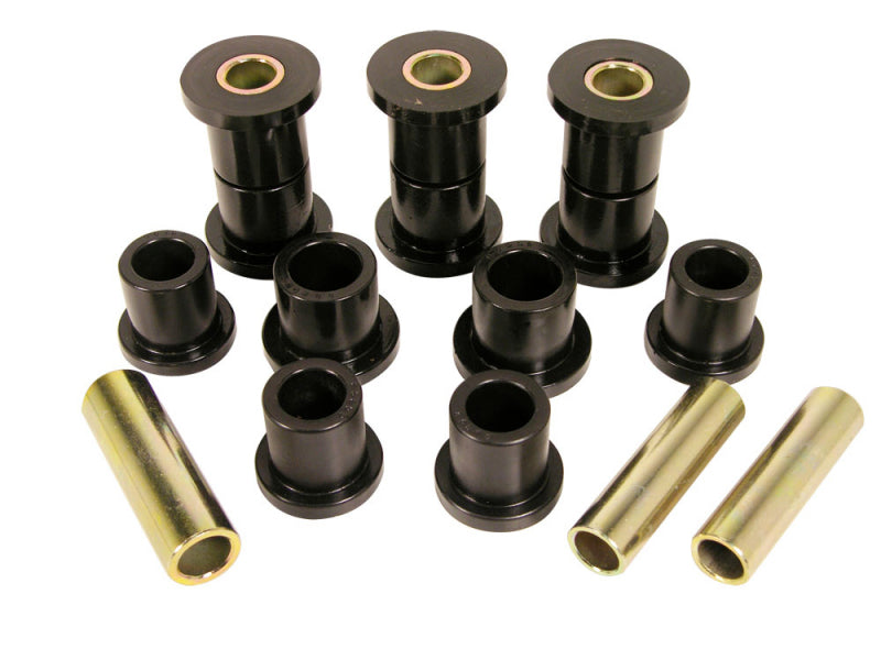 PRO Spring/Shackle Bush- Blk - Prothane 66-72 Ford F100 4wd Spring & Shackle Bushings - Black