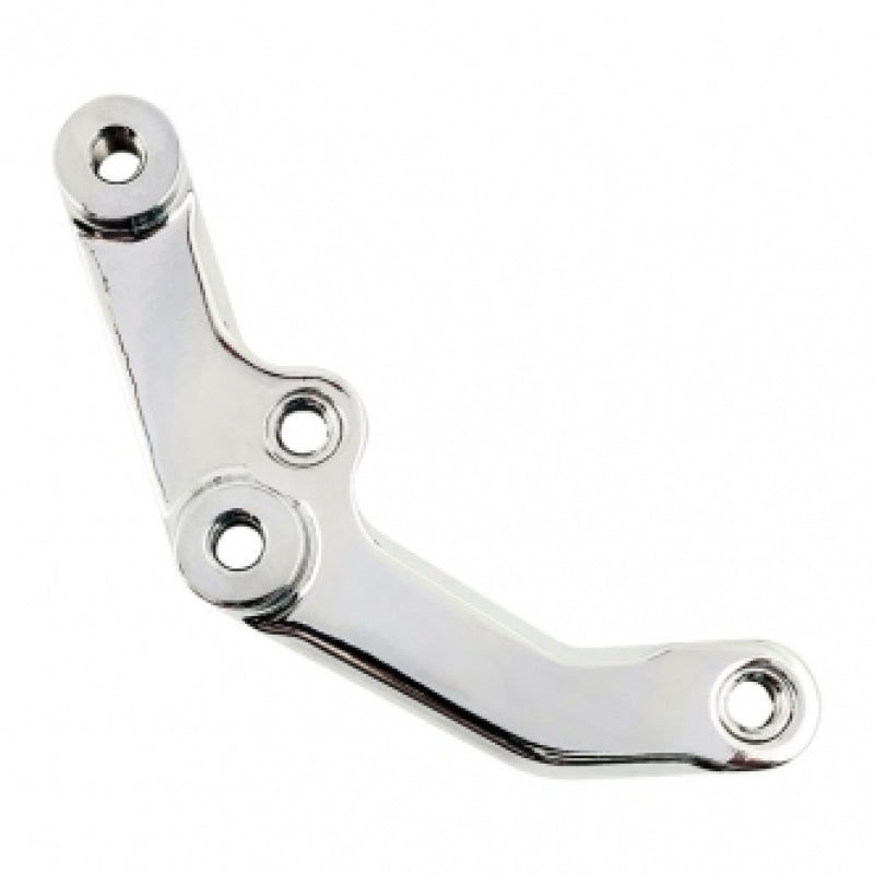 PFM Brake Caliper Brackets - Performance Machine 00-Up HD Front Bracket Assembly - Alum - Chrome