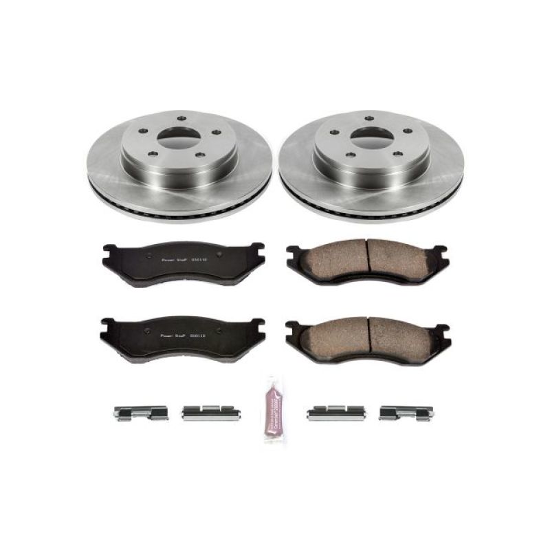 PSB Autospecialty Kit - Power Stop 03-05 Dodge Ram 1500 Front Autospecialty Brake Kit