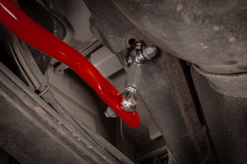 UMI Sway Bars - UMI Performance 15-24 Ford F-150 1in Solid Rear Sway Bar - Red