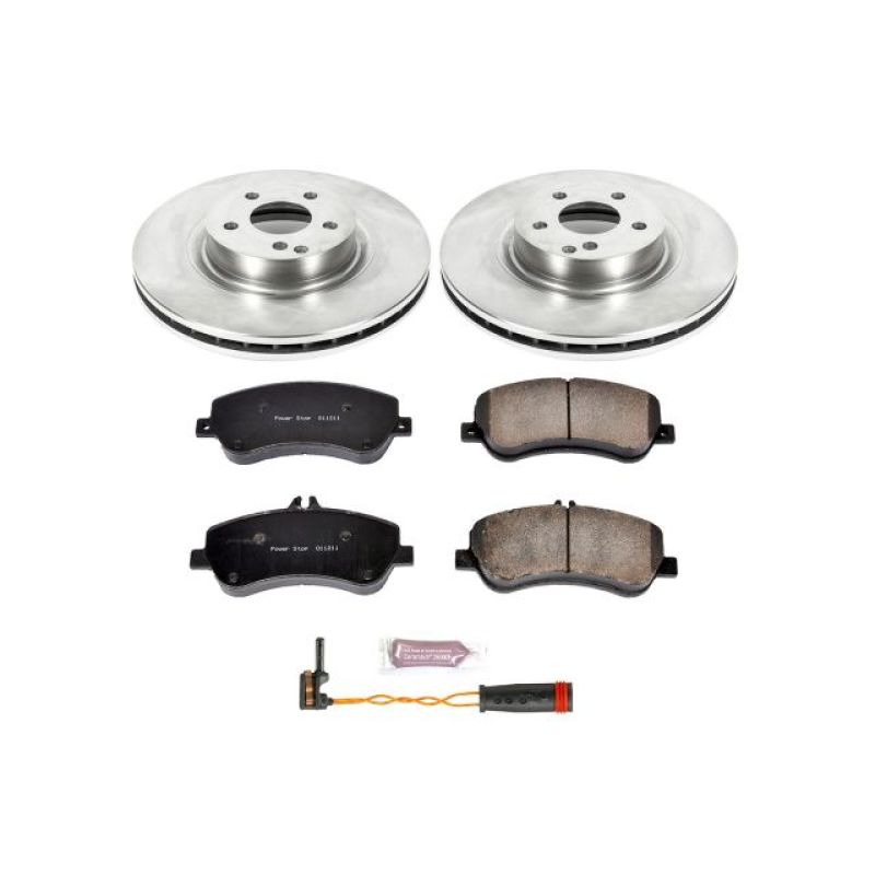 PSB Autospecialty Kit - Power Stop 13-15 Mercedes-Benz GLK250 Front Autospecialty Brake Kit