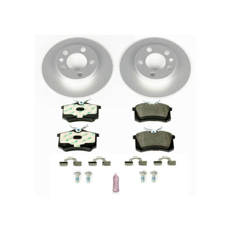 PSB Euro-Stop Kit - Power Stop 98-10 Volkswagen Beetle Rear Euro-Stop Brake Kit
