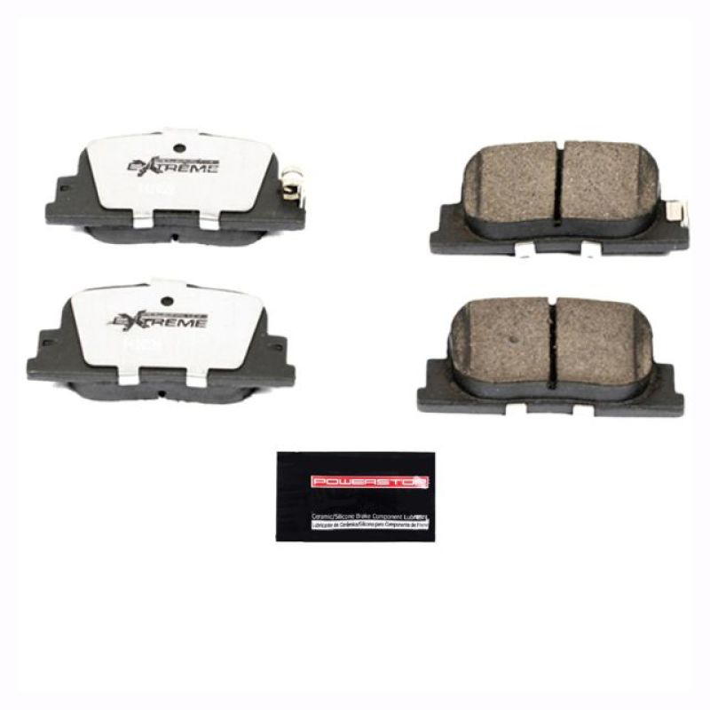 PSB Z26 Extreme Brake Pads - Power Stop 00-01 Lexus ES300 Rear Z26 Extreme Street Brake Pads w/Hardware