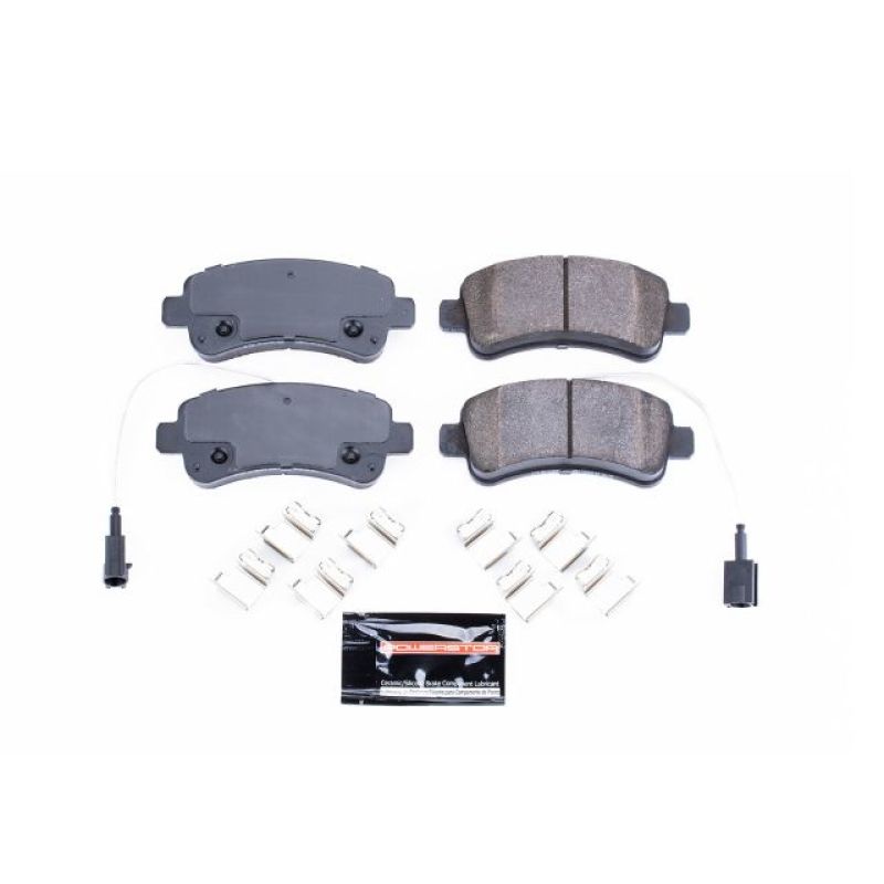 PSB Z23 Evolution Brake Pads - Power Stop 2014 Ram ProMaster 1500 Rear Z23 Evolution Sport Brake Pads w/Hardware