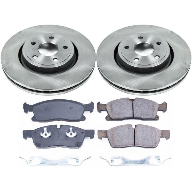 PSB Autospecialty Kit - Power Stop 13-16 Dodge Durango Front Autospecialty Brake Kit