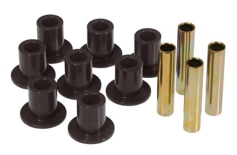 PRO Spring/Shackle Bush- Blk - Prothane 69-93 Dodge Truck Spring Bushings - Black
