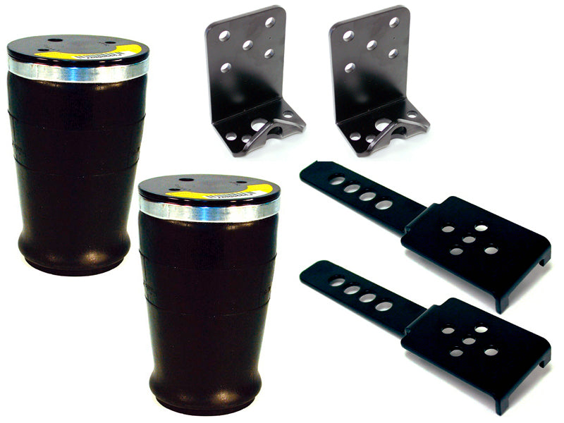 RID Air Over Leaf Kits - Ridetech AIRoverLeaf 3000lb Underframe 2.5in Leaf Bracket Kit