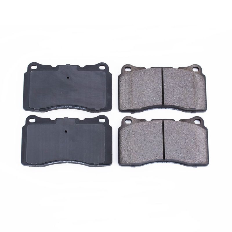 PSB Z16 Evolution Brake Pads - Power Stop 04-07 Volvo V70 Front Z16 Evolution Ceramic Brake Pads