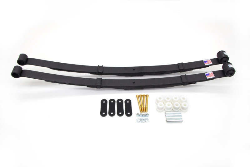 UMI Leaf Spring Mounts - UMI Performance 70-81 GM F-Body Rear 2in Leaf Springs Shackle Kit - Delrin