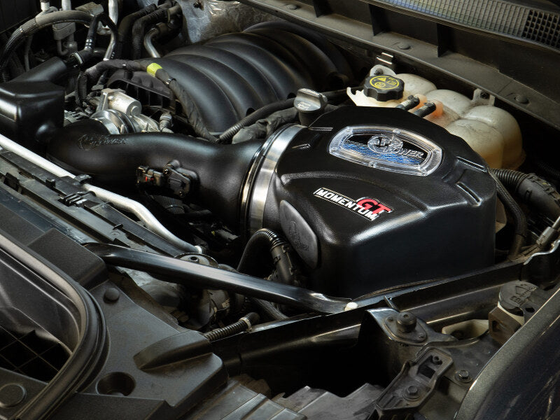 AFE Momentum GT Cold Air Intakes - aFe Momentum GT Pro 5R Cold Air Intake System 2019 GM Silverado/Sierra 1500 V6-4.3L/V8-5.3/6.2L