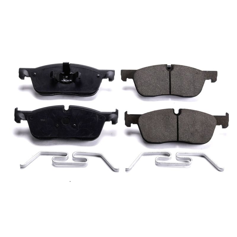 PSB Z17 Evolution Brake Pads - Power Stop 2018 Jaguar E-Pace Front Z17 Evolution Ceramic Brake Pads w/Hardware