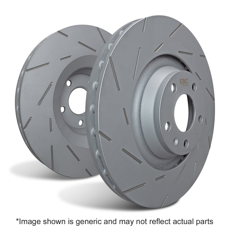 EBC USR Slotted Rotor Sets - EBC Ultimax 2014+ Nissan Rogue (2.5 2 Row Seating) Slotted Rotor Set