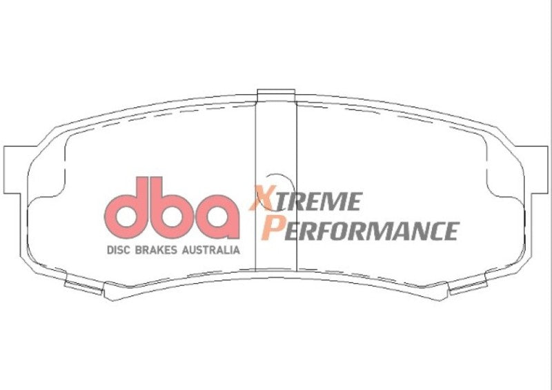 DBA XP650 Brake Pads - DBA 03-09 Toyota 4Runner XP650 Rear Brake Pads