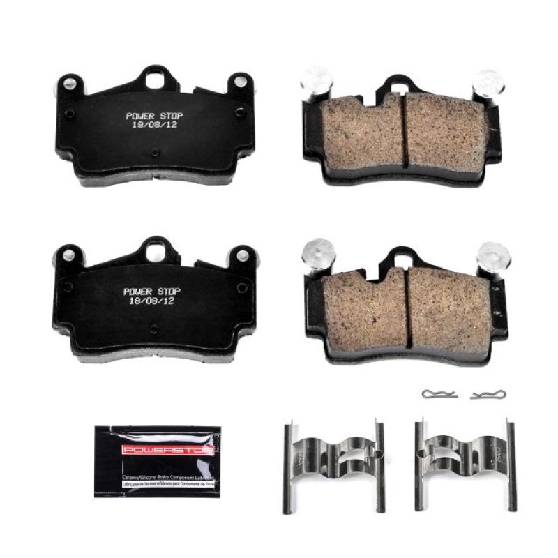 PSB Z23 Evolution Brake Pads - Power Stop 07-15 Audi Q7 Rear Z23 Evolution Sport Brake Pads w/Hardware