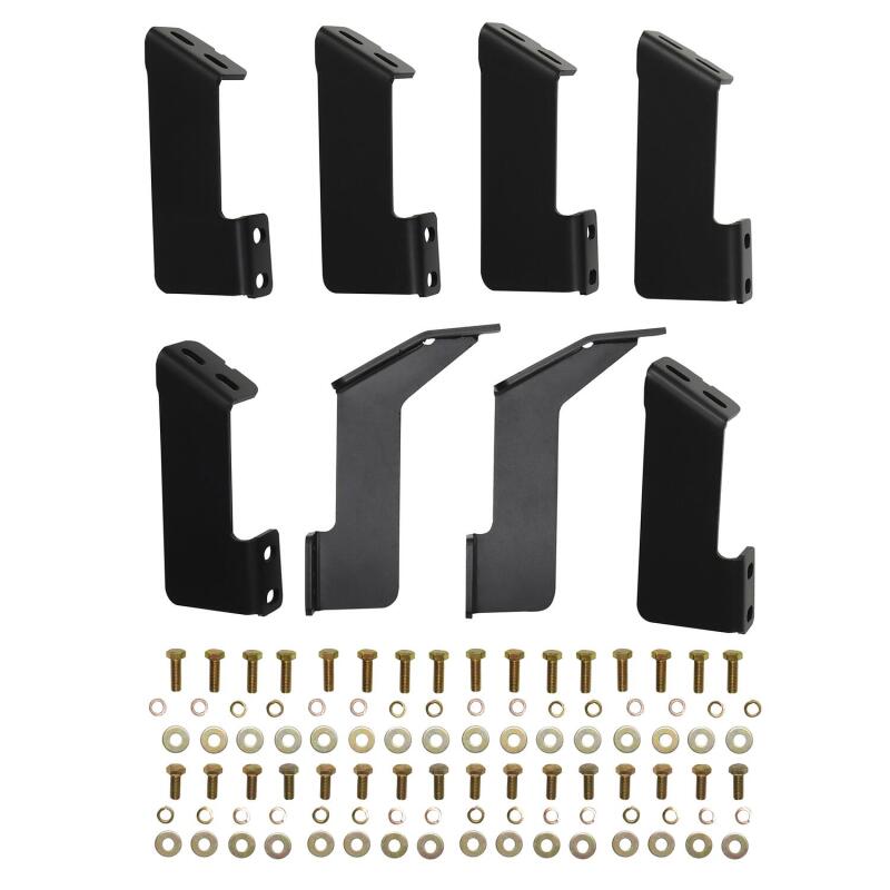 WES Nerf Bars - HDX Drop - Westin/HDX 2022 Toyota Tundra Double Cab Drop Nerf Step Bars - Textured Black