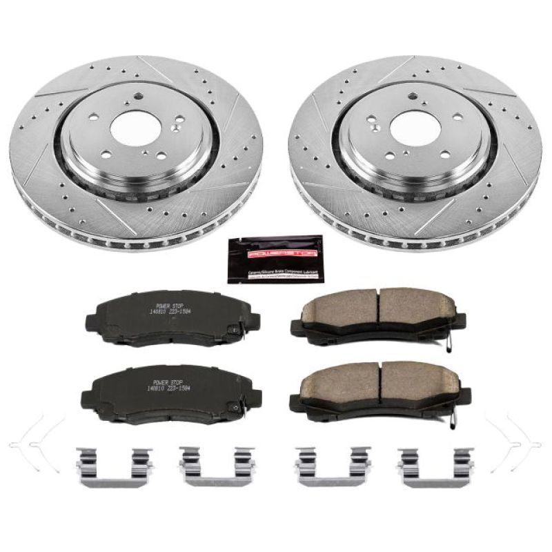 PSB Z23 Evolution Kit - Power Stop 15-19 Acura TLX Front Z23 Evolution Sport Brake Kit
