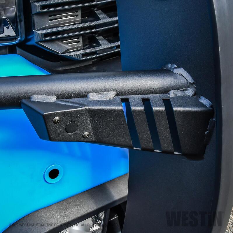WES Sportsman Grille Guards - Westin 19-21 Chevy 1500 Sportsman X Grille Guard - Textured Black (Excl. 2019 Silverado LD)